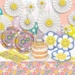 *Groovy Flowers SUPERSAVER Birthday Pack for 8